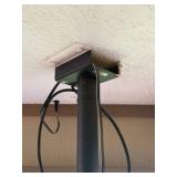 Sanyo 42' widescreen LCD TV with ceiling mount