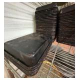 13 x 9 pizza pans;  13' round pizza pans