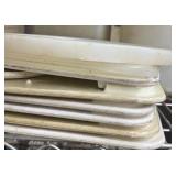 Food prep containers, pizza disks, separators,