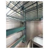 NSF wall-mounted wire rack