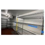 16' Walk-in cooler with (2) Side Reach-in Doors