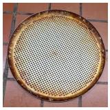 Perforated pizza disks, round and rectangle