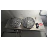 16' Walk-in cooler with (2) Side Reach-in Doors