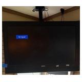 Sanyo 42' LCD TV with ceiling Mount