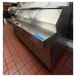 Randell 3-door Portable Cold holding Prep Table