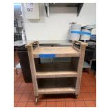 Rubbermaid 3-tier Utility Cart with Side Buckets
