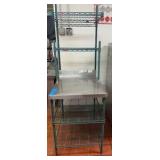 Metro NSF prep work station w/ SS work table