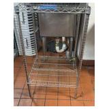 Beverage-Air 20' undercounter refrigerator.