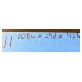 9 Foot Wood POS Counter