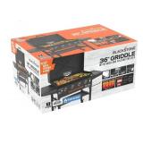 Brand New 36" Blackstone Griddle with Hood & Shelves