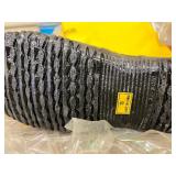 Hi Vis work gloves and concrete boots