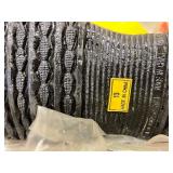 Hi Vis work gloves and concrete boots