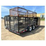 2012 Redi Haul Lumber Compartment Trailer, 18 Ft