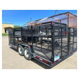 2012 Redi Haul Lumber Compartment Trailer, 18 Ft