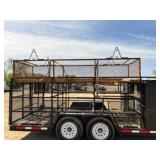 2012 Redi Haul Lumber Compartment Trailer, 18 Ft