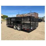 2012 Redi Haul Lumber Compartment Trailer, 18 Ft