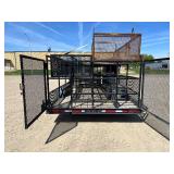 2012 Redi Haul Lumber Compartment Trailer, 18 Ft