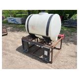 Plastic Tank Sprayer Skid Steer Attachment