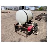 Plastic Tank Sprayer Skid Steer Attachment