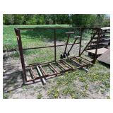 Utility Carts, Handles and Steel Moving Rack Frame