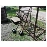 Utility Carts, Handles and Steel Moving Rack Frame