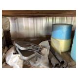 Shelf of misc items as pictured