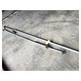 Two Adjustable Box Trailer Cargo Bars