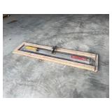 Steel Fresno Concrete Tool