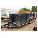 2012 Redi Haul Lumber Compartment Trailer, 18 Ft