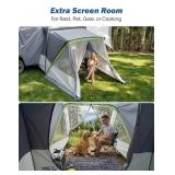 $300 SUV Tent for 5-9 Person, 2-Room Car Camping Tent