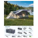 $300 SUV Tent for 5-9 Person, 2-Room Car Camping Tent