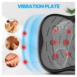 Vibration Plate for Lymphatic Drainage & Weight Loss - Whole Body Workout Platform