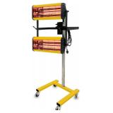 $300 Solary Infrared Paint Curing Lamp, 2100W 110V Short-Wave Paint Heater, Movable & Adjustable