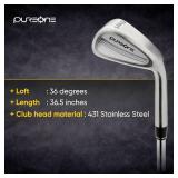 PureGrip Golf Training Aid Club   Right-Handed Swing Trainer with Small Head and Molded Grip
