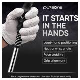 PureGrip Golf Training Aid Club   Right-Handed Swing Trainer with Small Head and Molded Grip