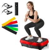 ALSO GO Vibration Plate Exercise Machine, 200 Speeds, 10 Models, 500lb Capacity, LED Display