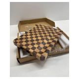 Acacia Wood Cutting Boards   Large Wooden Cutting Board for Meat, Cheese, Fruits, Vegetables