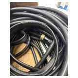 SPECILITE Garden Hose 200 ft, 1/2 in Hybrid Rubber, 3/4 in Brass Fittings, Burst 600 PSI