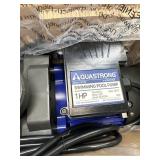 $298 Aquastrong In/Above Ground Pool Pump High Flow Self Primming Swimming Pool Pump,Lce Blue