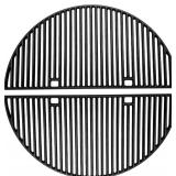 24' Cast Iron Heavy-Duty Half-Moon Grates for Kamado Grills, 24' Grill Grid