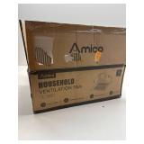 Amico Bathroom Exhaust Fans 2 Pack, 80 CFM, 1.0 Sones, Ceiling Retrofit Vent Fans, UL Listed