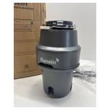 Ranein 1/2 HP Garbage Disposal with Power Cord, Grinding, Continuous Feed, DeepCut AntiClog