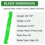 Deck Rebuild Kit for 42' Riding Lawn Mower - Fits Craftsman LT1000/LT2000, Husqvarna YTH1542xp
