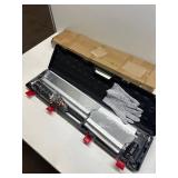 VKE Drywall Skimming Blade, 12/20/32 in Spatula, 39 82 in Extension Handle, Stainless, Silver