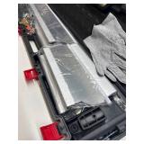 VKE Drywall Skimming Blade, 12/20/32 in Spatula, 39 82 in Extension Handle, Stainless, Silver