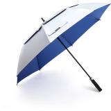 68/62/54/47 UV Protection Golf Umbrella with Windproof Vented Canopy, Push-Button Auto Open