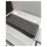 $128 MBIGM Bullnose Carpet Stair Treads Non-Slip Mats for Wooden Stairs (14, Dark Grey, 9.5 x 30')
