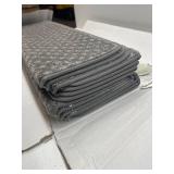 $128 MBIGM Bullnose Carpet Stair Treads Non-Slip Mats for Wooden Stairs (14, Dark Grey, 9.5 x 30')