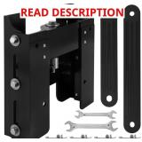 $180 4-Inch Manual Power Lift Setback Jack Plate for Up to 60 HP Outboard Motors, Black