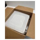$170 Broan-NuTone AER110RGBL 110 CFM Ventilation Fan, 24-Color LED, 1.5 Sones, ENERGY STAR, White